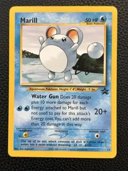 Pokemon TCG Black Star Promos Marill #29 NM - Image 1