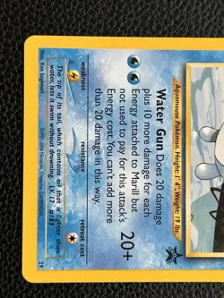 Pokemon TCG Black Star Promos Marill #29 NM - Image 3