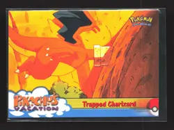Pokemon Topps Pikachu's Vacation #51 Trapped Charizard - Image 1