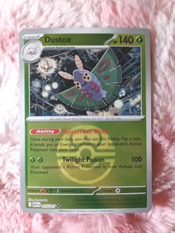 Dustox - Love Ball Reverse Holo ME: Ascended Heroes 015/217 Pokemon TCG - Image 1