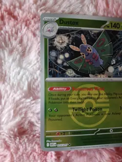 Dustox - Love Ball Reverse Holo ME: Ascended Heroes 015/217 Pokemon TCG - Image 2
