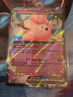Pokemon Lillie's Clefairy ex (56/423) Journey Together NM HOLO - Image 1