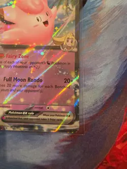 Pokemon Lillie's Clefairy ex (56/423) Journey Together NM HOLO - Image 4