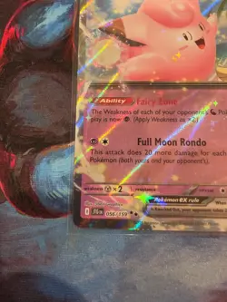 Pokemon Lillie's Clefairy ex (56/423) Journey Together NM HOLO - Image 5