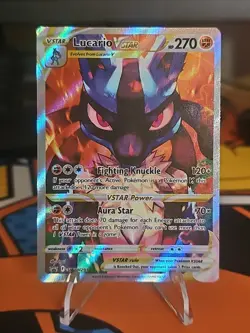 Pokemon Center Exclusive Lucario VSTAR SWSH291 Sword & Shield Promo Sealed B - Image 1