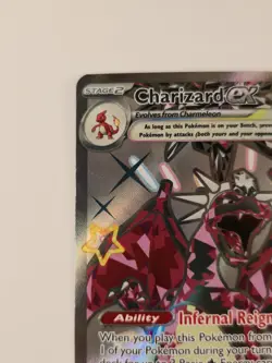 🔥 Pokemon Charizard ex 074/SVP EN Promo Full Art Holo – NM/Mint 🔥 - Image 2
