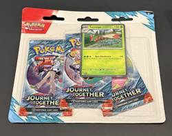LOT of 2 Pokemon Journey Together Tech Sticker Packs (6 Total Boosters) 170762 - Image 3