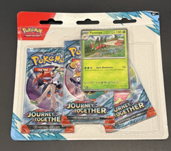 LOT of 2 Pokemon Journey Together Tech Sticker Packs (6 Total Boosters) 170762 - Image 4