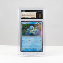 Pokemon Squirtle Cosmos Holo #048 Pokemon 151 2023 - CGC 10 PRISTINE - Image 1