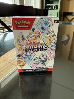 Pokemon TCG Prismatic Evolutions Booster Bundle - 6 Packs - SEALED - Image 2