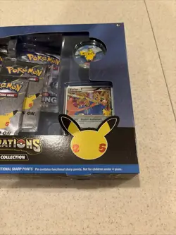Pokemon TCG 25th Anniversary Celebrations Zacian Pin Box Exclusive Brand New - Image 5