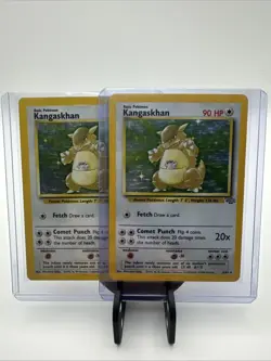 Pokemon TCG Kangaskhan Jungle 5/64 Holo Unlimited Holo Rare (2 Count) - Image 1