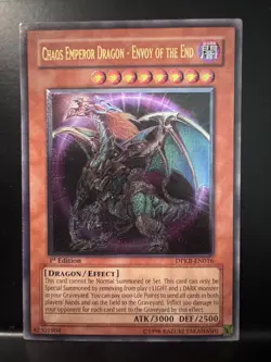 Yu-Gi-Oh Chaos Emperor Dragon - Envoy of the End DPKB-EN016 1st Ed Ultimate Rare - Image 1