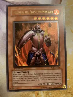 Thestalos the Firestorm Monarch RDS-EN021 Ultimate Rare - 1st Ed NM GOAT Yugioh - Image 1