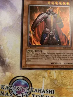 Thestalos the Firestorm Monarch RDS-EN021 Ultimate Rare - 1st Ed NM GOAT Yugioh - Image 5