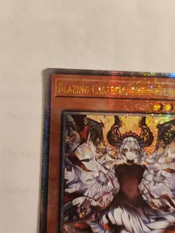 Yu-Gi-Oh! Blazing Cartesia the Virtuous RA04-EN041 1st Ed QCR Quarter Century - Image 3