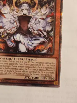 Yu-Gi-Oh! Blazing Cartesia the Virtuous RA04-EN041 1st Ed QCR Quarter Century - Image 5