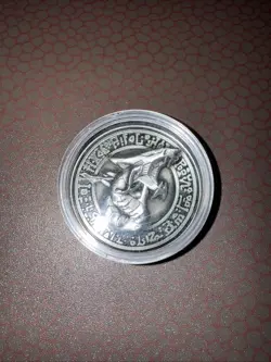Yu-Gi-Oh! Cyber Dragon Silver Coin YCS Pre-Registration - NEW! - Image 1