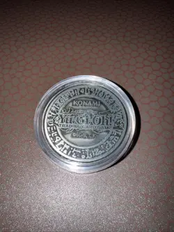 Yu-Gi-Oh! Cyber Dragon Silver Coin YCS Pre-Registration - NEW! - Image 3