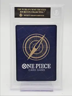 PORTGAS D. ACE 2025 ONE PIECE BLACK LABEL ALT ART SECRET RARE BGS 10 Q5677 - Image 2