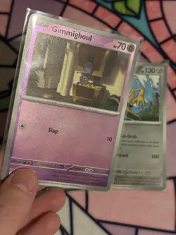 Pokemon TCG Gimmighoul Gholdengo MEG 067/132 099/132 Lot 2 Cards Holo - Image 2