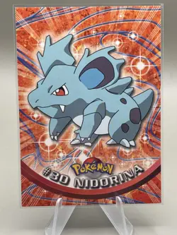 Pokemon Card Nidorina #30 TOPPS Series 1 Blue Logo 1st Print NEAR MINT Non-Holo! - Image 1