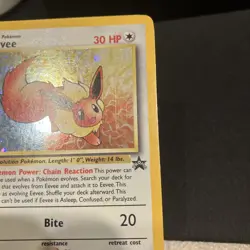 Pokemon Card - Eevee Promo WoTC Black Star Promo 11 MP - Image 2