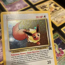 Pokemon Card - Eevee Promo WoTC Black Star Promo 11 MP - Image 3