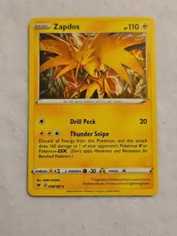 Zapdos 048/185 Swsh04 - Vivid Voltage Holo - Pokemon Card - Image 1
