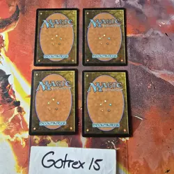 MTG Mental Note X4 Judgment Card MTG LP - Image 2
