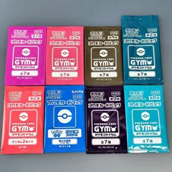 GYM Promo Pack Japanese Pokemon Cards Sealed 8packs japanese - Image 2