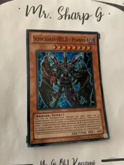 SCHICHSALS-HELD - PLASMA - LCGX-DE134 DE Yu Gi Oh! CARD SUPER RARE HOLO KONAMI - Image 4