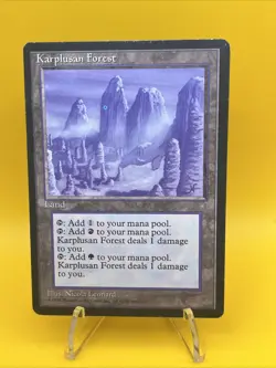 MTG x1 Karplusan Forest [Ice Age] (Heavy Play) - Image 1