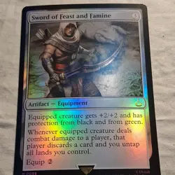 Sword of Feast and Famine (Foil) x 1 - MTG - ACR - 0099 - NM+ - Never Played! - Image 3