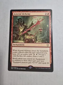 Arterial Alchemy Commander: Innistrad: Crimson Vow Regular - Image 1