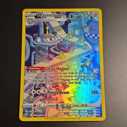 Pokemon Magnezone GG18/GG70 Crown Zenith Galarian Gallery Ultra Rare Holo Card - Image 1