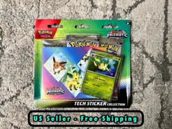 Pokemon TCG: Prismatic Evolutions Tech Sticker Collection - Image 1