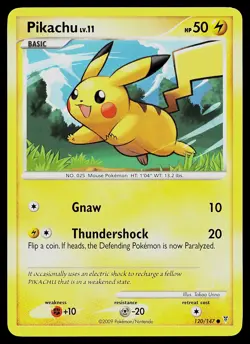 Pokemon Card - Pikachu Supreme Victors 120/147 Common - Image 1