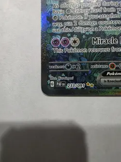 Pokemon Gardevoir ex 233/091 SV: Paldean Fates Special Illustration Rare Holo EX - Image 2