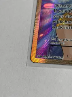 Pokemon TCG Trainer Misty's Determination Full Art Holo Card 108/108 Evolutions - Image 5