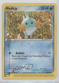 Mudkip Pokemon EX Ruby & Sapphire #59 2003 - Image 1