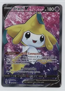 Full Art - Jirachi V Pokemon Sword & Shield Astral Radiance #170 - Image 1
