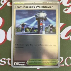 Team Rocket's Watchtower Reverse Holo 210/217 Pokemon Ascended Heroes Pack Fresh - Image 2