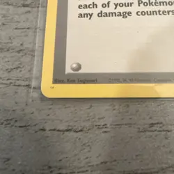 Pokemon TCG Trainer Brock Gym Heroes SHARP CARD. LP. RARE TRAINER. SEE PICS - Image 2