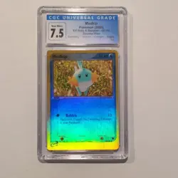 CGC 7.5 Mudkip 59/109 EX Ruby Sapphire Reverse Holo 2003 Pokemon TCG - Image 2