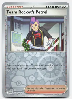 Team Rocket's Petrel 176 182 Uncommon Destined Rivals Pokemon Near Mint - Image 1