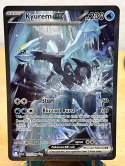 Black Bolt Kyurem ex - 165/086 Holo Special Illustration Rare Pokemon NM/M - Image 1