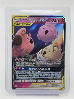 TOGEPI & CLEFFA & IGGLYBUFF 2019 POKEMON S & M COSMIC ECLIPSE ULTRA Q1048 - Image 1
