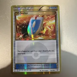 Pokemon TCG VS Seeker Roaring Skies Secret Rare Holo 110/108 Card - Image 1