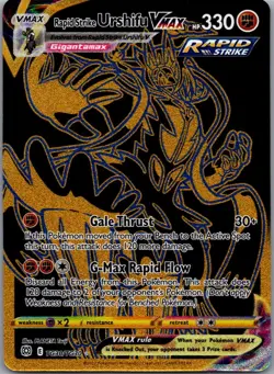 Rapid Strike Urshifu VMAX TG30/TG30 Brilliant Stars Trainer Gallery Pokemon NM - Image 1